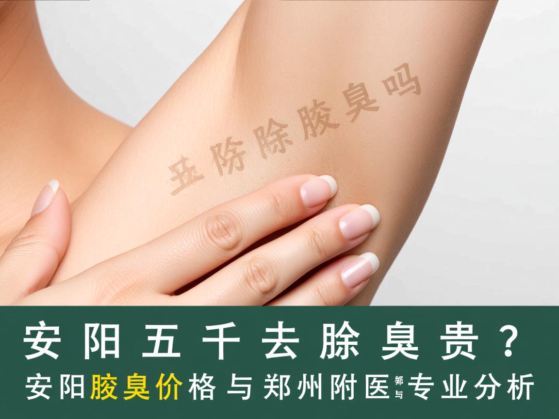 安阳五千去除腋臭贵吗?安阳腋臭价格与郑州附医专业分析 安阳五千去除腋臭贵吗?安阳腋臭价格与郑州附医专业分析