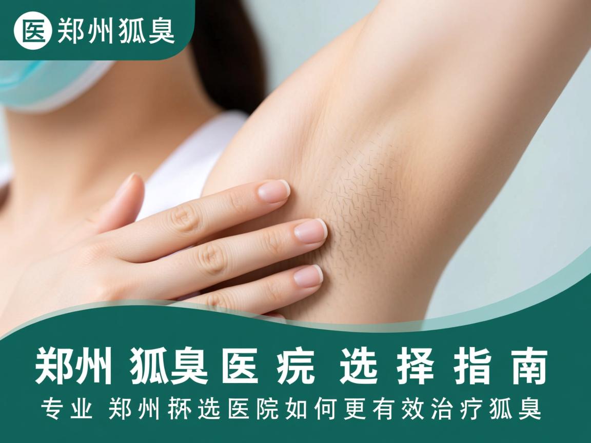 郑州狐臭医院选择指南，专业郑州狐臭医院如何更有效治疗狐臭