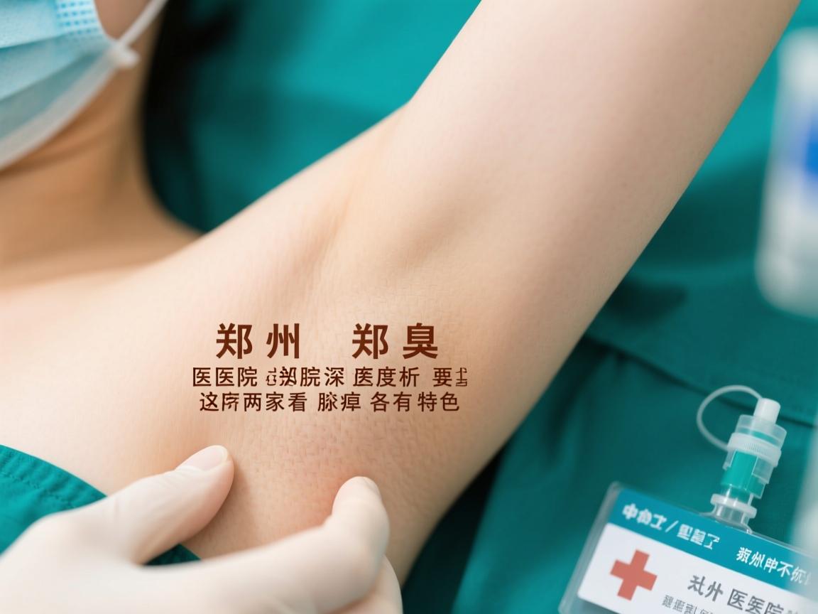 郑州腋臭医院深度解析，郑州这两家医院看腋臭各有特色