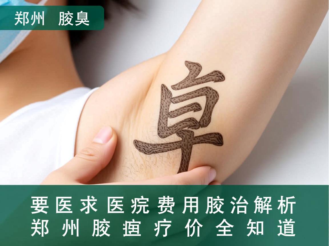 郑州腋臭医院费用解析，郑州腋臭治疗价格全知道