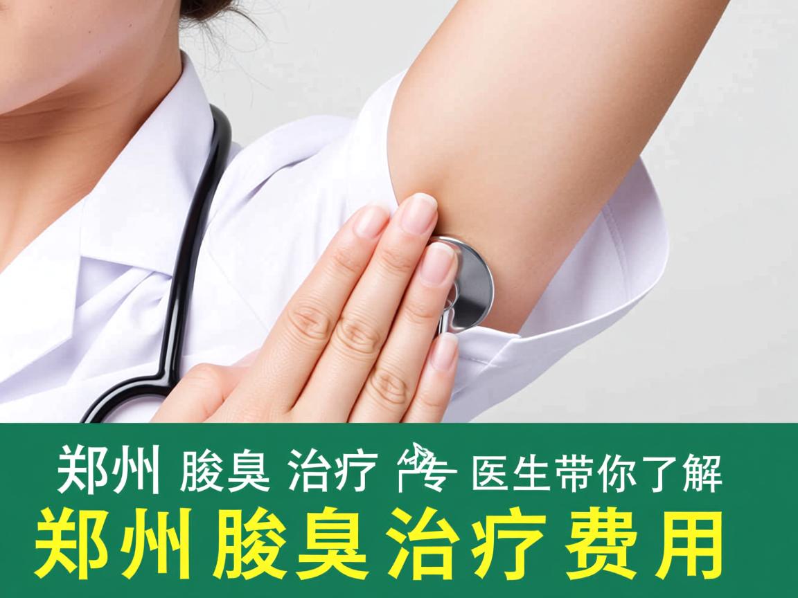 郑州腋臭治疗价格解析，专业医生带你了解郑州腋臭治疗费用