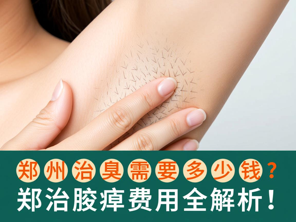 郑州治腋臭需要多少钱？郑州治腋臭费用全解析！