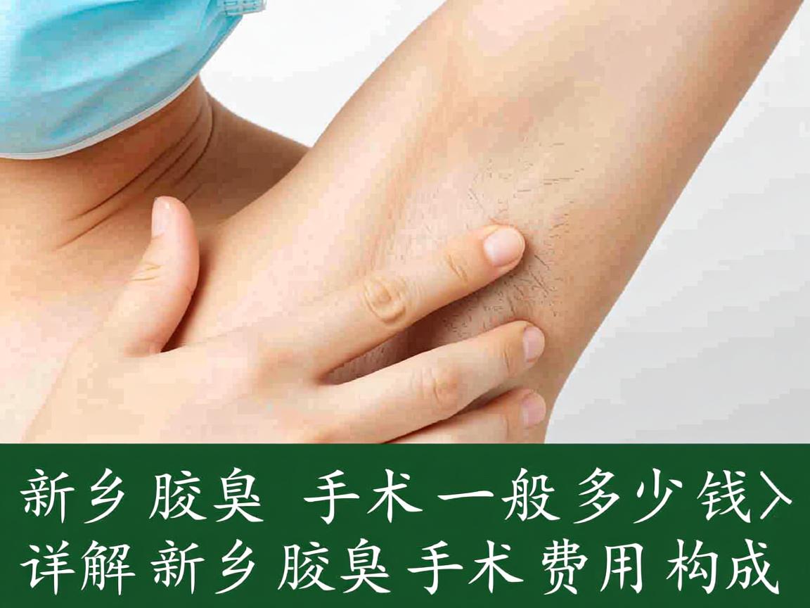 新乡腋臭手术一般多少钱，详解新乡腋臭手术费用构成