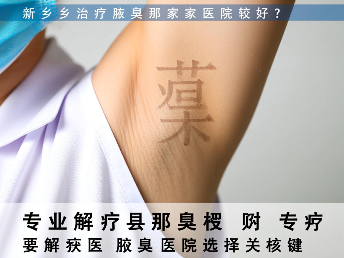 新乡治疗腋臭那家医院较好?专业解析新乡腋臭医院选择关键 新乡治疗腋臭那家医院较好?专业解析新乡腋臭医院选择关键