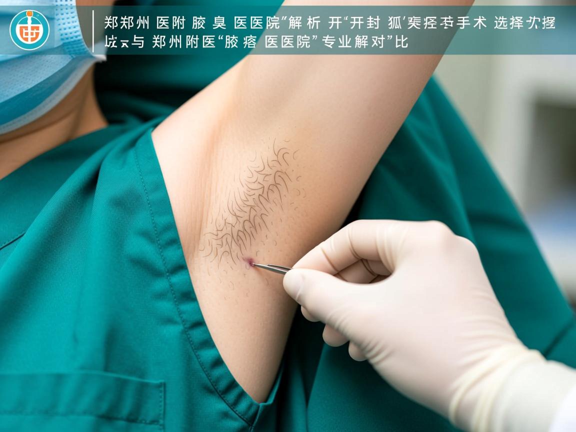郑州附医腋臭医院解析，开封狐臭手术选择与郑州附医腋臭医院专业对比