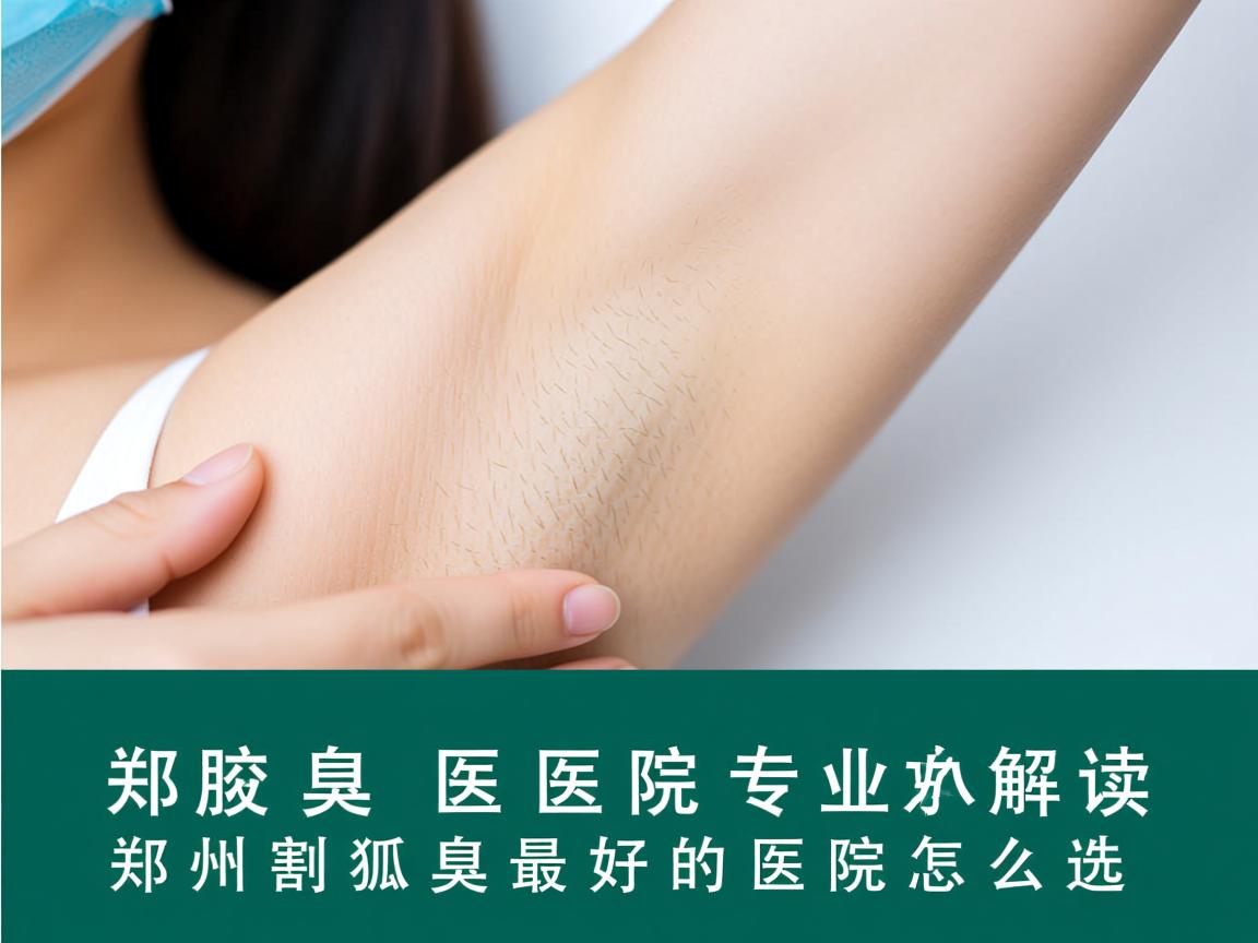 郑州腋臭医院专业解读，郑州割狐臭最好的医院怎么选