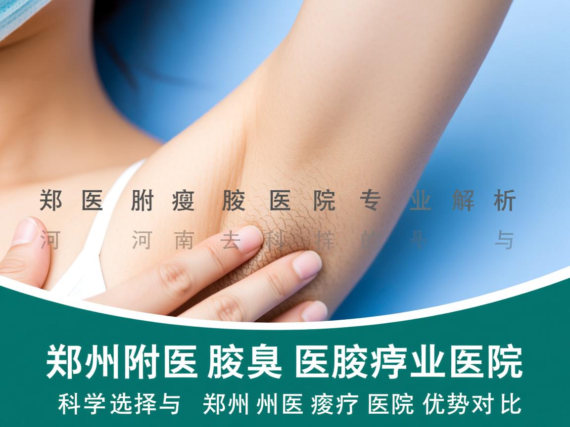 郑州附医腋臭医院专业解析，河南去腋臭医院的科学选择与郑州附医腋臭医院优势对比