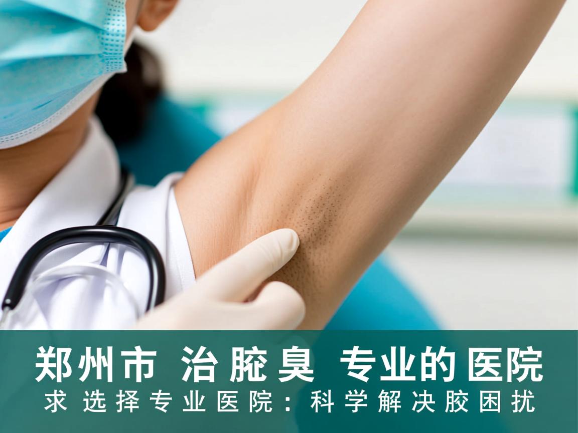 郑州市治腋臭专业的医院,选择专业医院,科学解决腋臭困扰 郑州市治腋臭专业的医院,选择专业医院,科学解决腋臭困扰