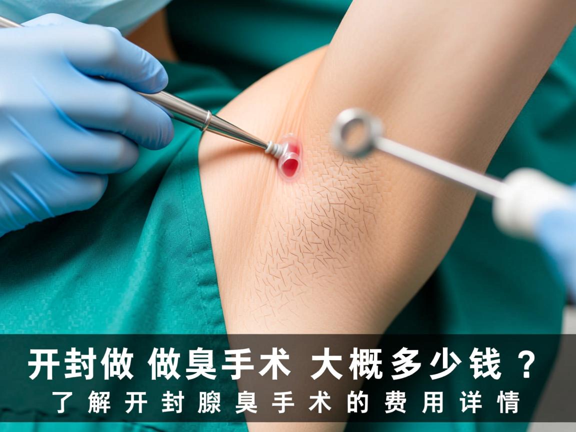 开封做腋臭手术大概多少钱？了解开封腋臭手术的费用详情