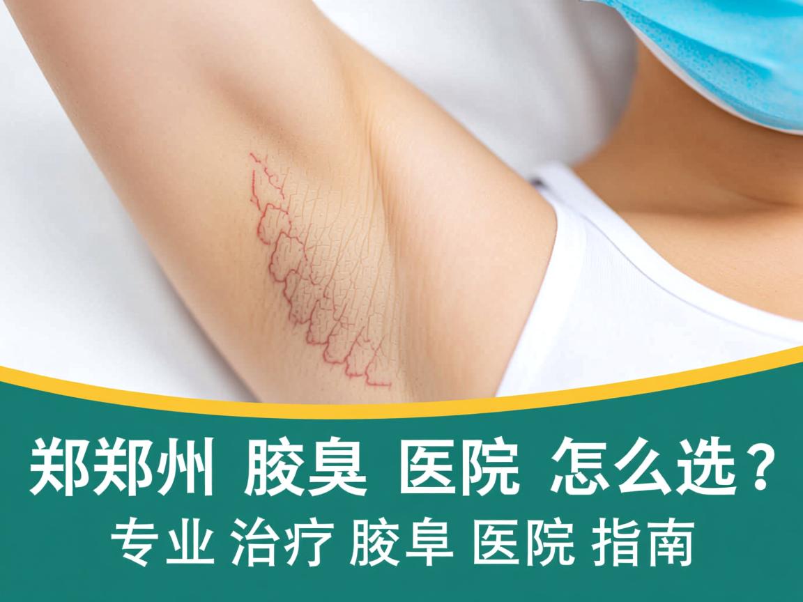 郑州腋臭医院怎么选？专业治疗腋臭的医院指南