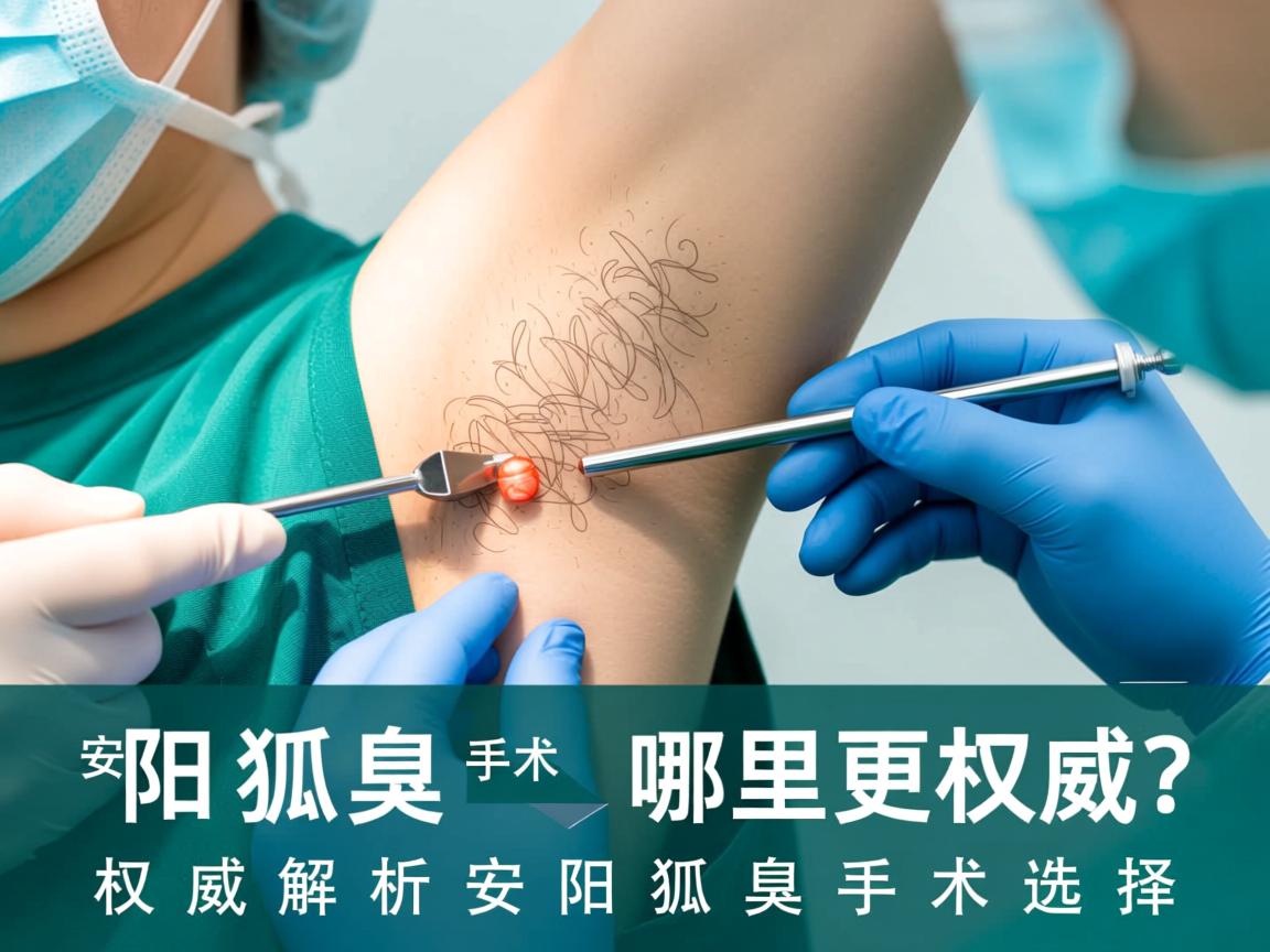安阳狐臭手术哪里更权威？权威解析安阳狐臭手术选择