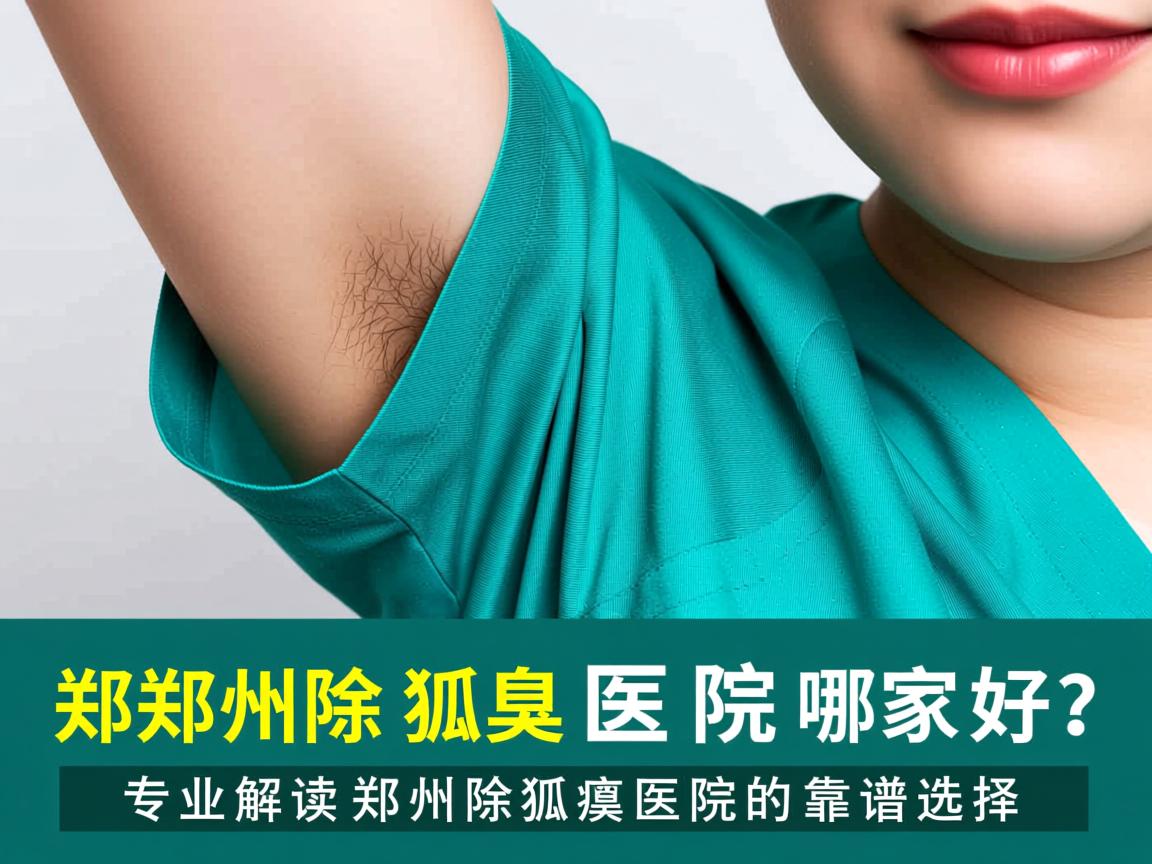 郑州除狐臭医院哪家好？专业解读郑州除狐臭医院的靠谱选择