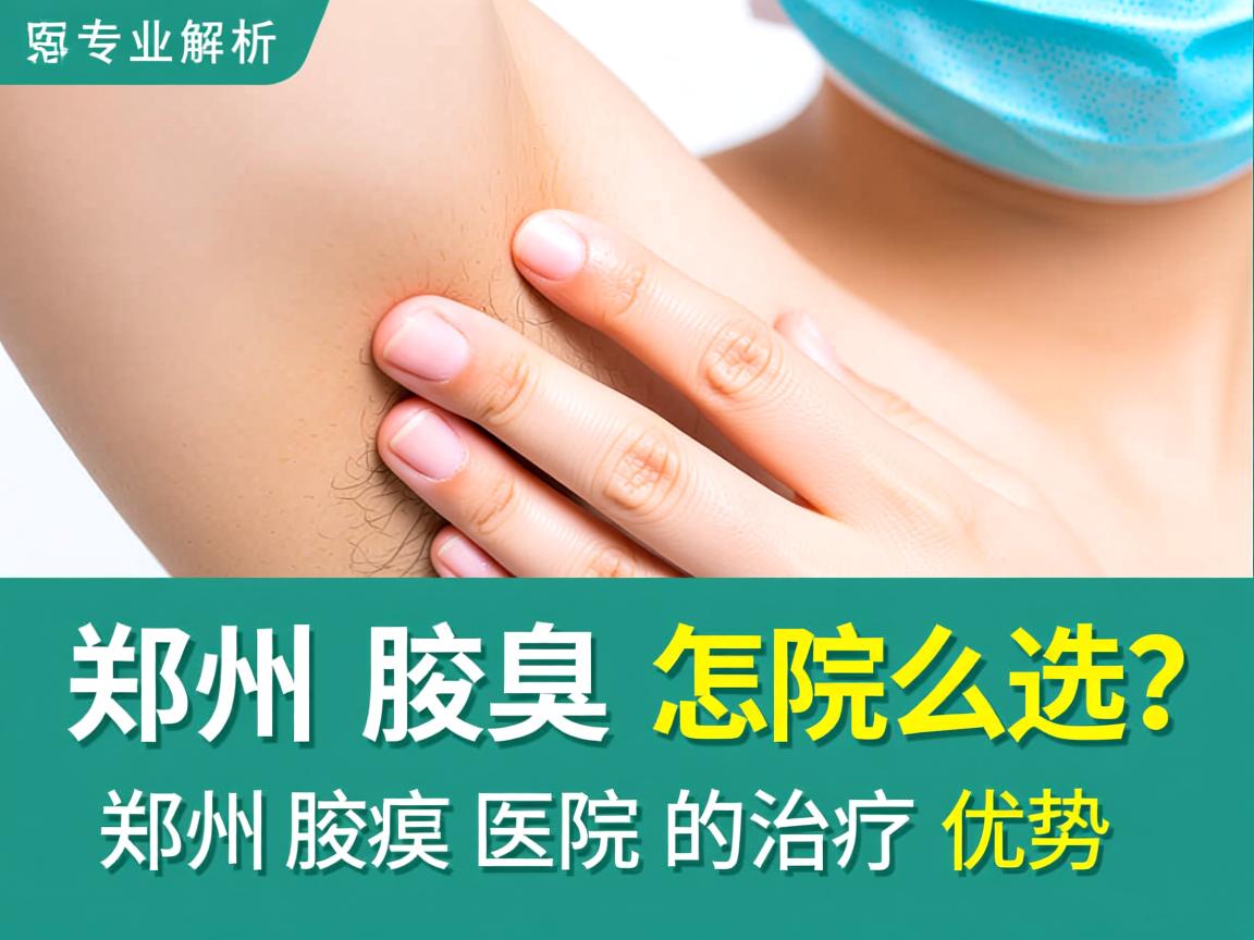 郑州腋臭医院怎么选?专业解析郑州腋臭医院的治疗优势 郑州腋臭医院怎么选?专业解析郑州腋臭医院的治疗优势