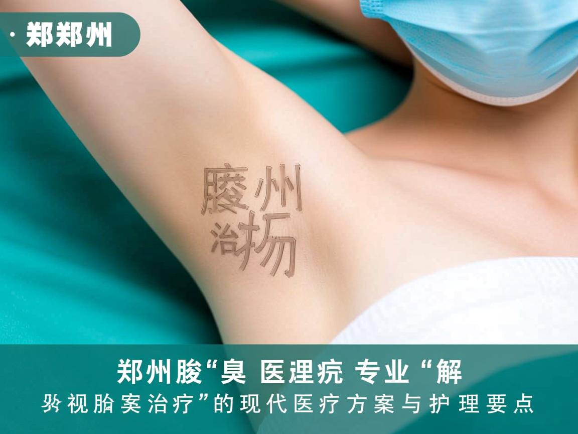 郑州腋臭医院专业解析,郑州腋臭治疗的现代医疗方案与护理要点 郑州腋臭医院专业解析,郑州腋臭治疗的现代医疗方案与护理要点