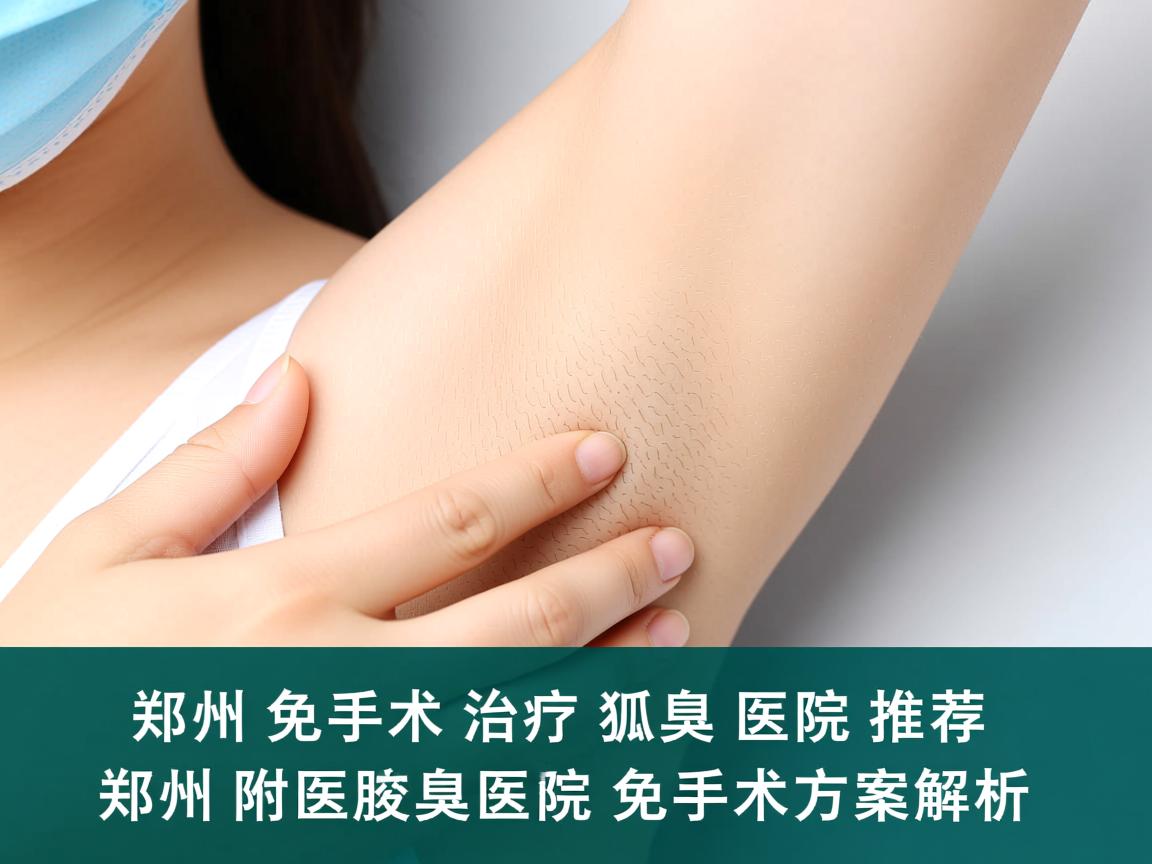 郑州免手术治疗狐臭医院推荐,郑州附医腋臭医院的免手术方案解析 郑州免手术治疗狐臭医院推荐,郑州附医腋臭医院的免手术方案解析