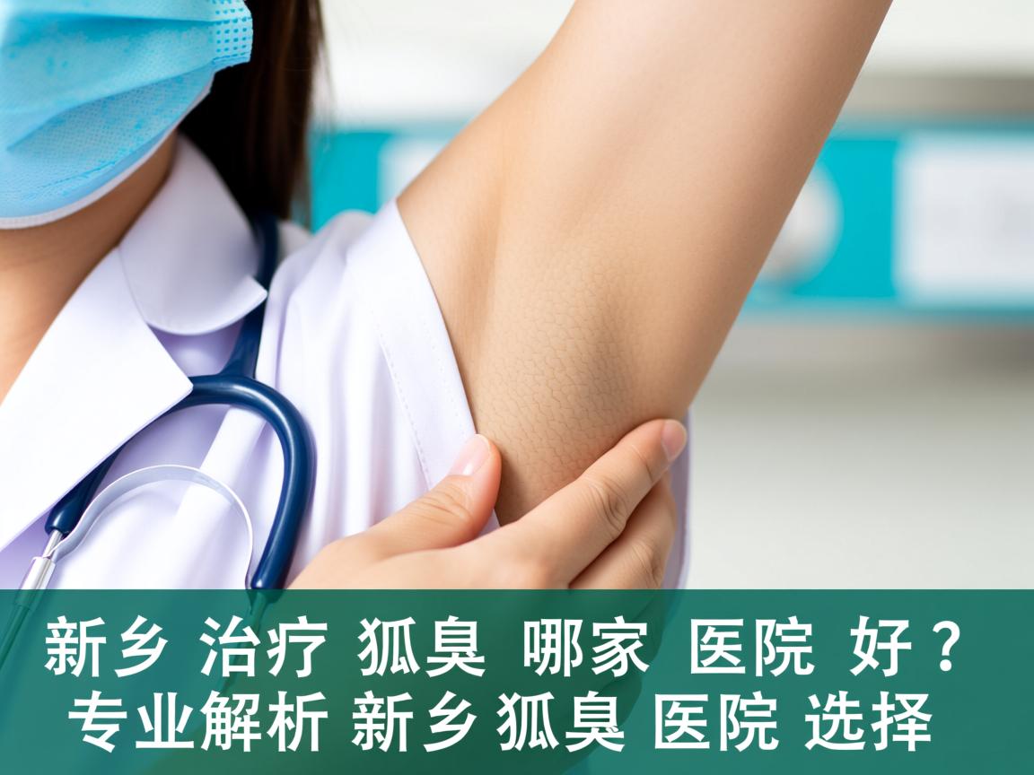 新乡治疗狐臭哪家医院好？专业解析新乡狐臭医院选择