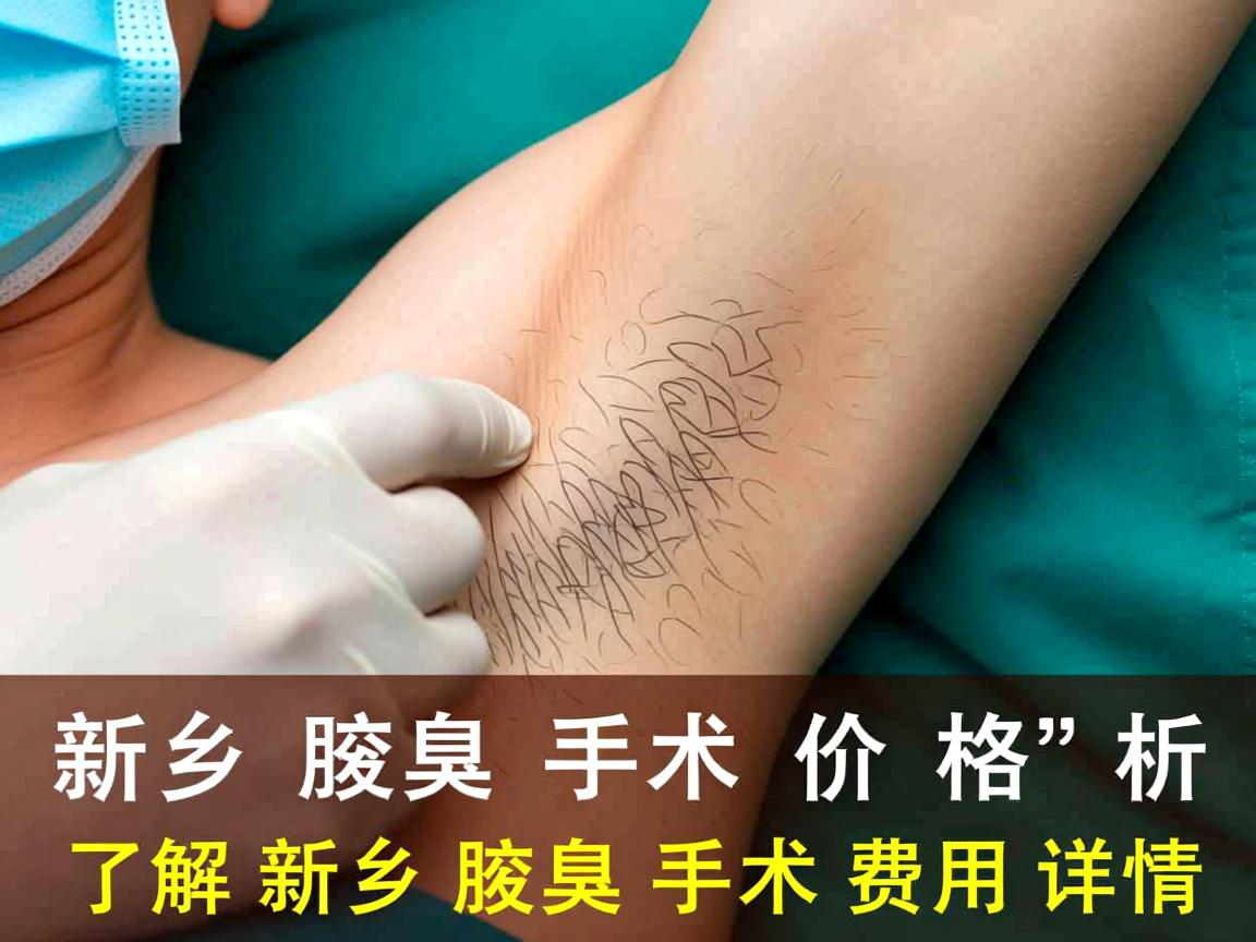 新乡腋臭手术价格解析,了解新乡腋臭手术费用详情 新乡腋臭手术价格解析,了解新乡腋臭手术费用详情