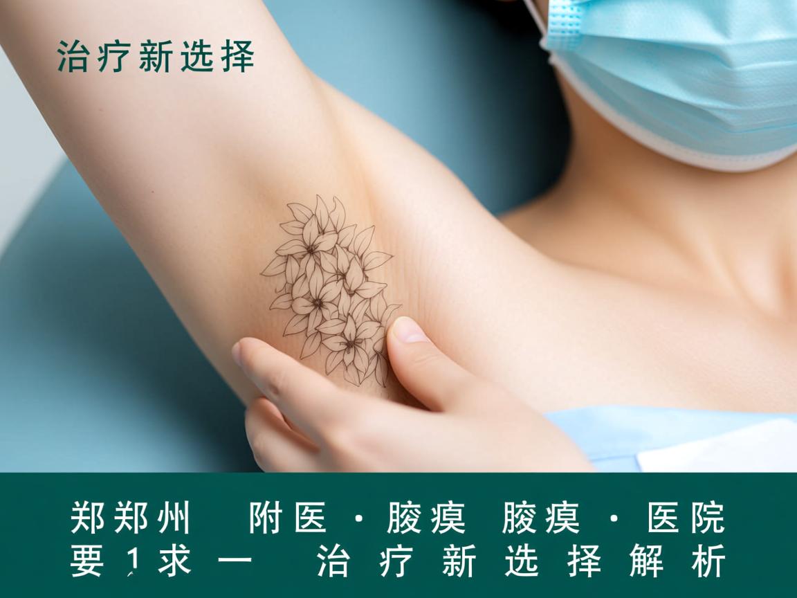 腋臭治疗新选择，郑州附医腋臭医院的腋臭治疗新选择解析