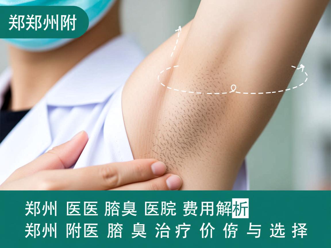 郑州附医腋臭医院费用解析，郑州附医腋臭治疗价格与选择