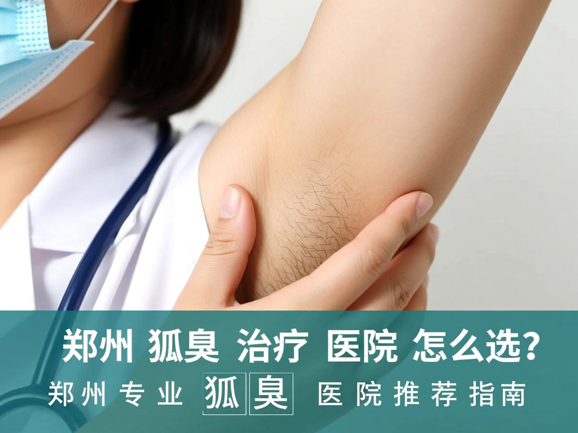 郑州狐臭治疗医院怎么选？郑州专业狐臭医院推荐指南