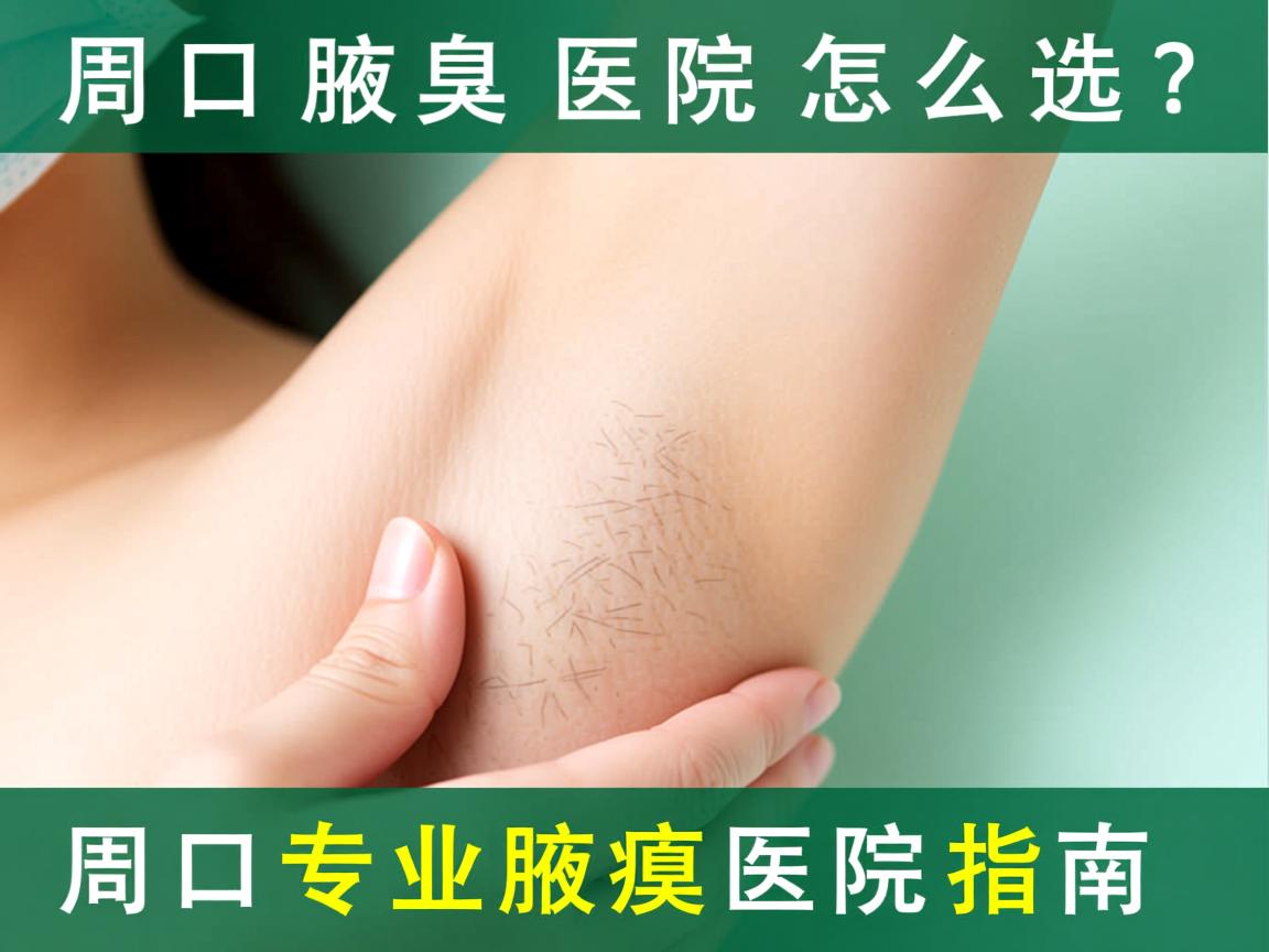 周口腋臭医院怎么选？周口专业腋臭医院指南
