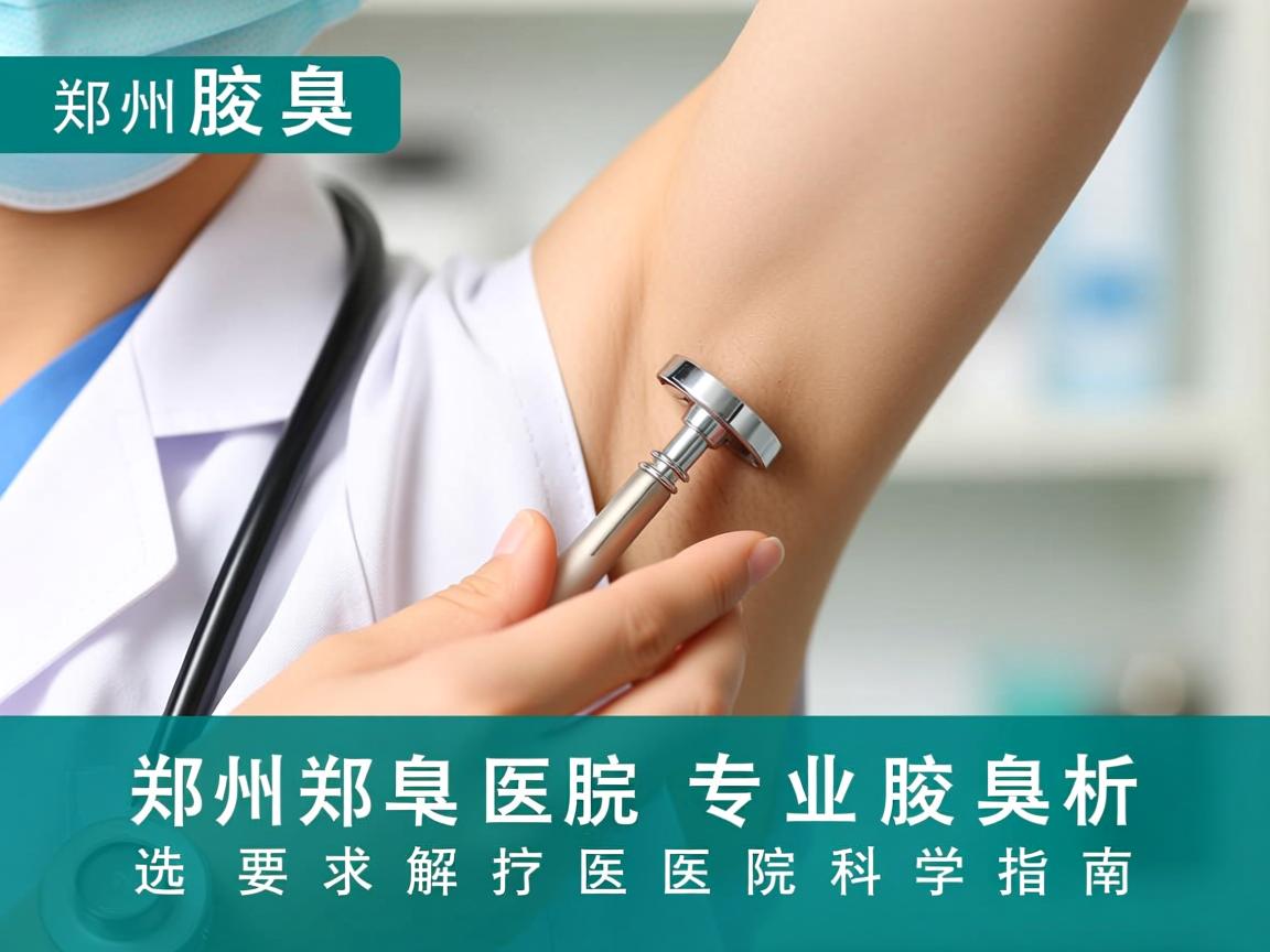 郑州腋臭医院专业解析,选择郑州腋臭医院的科学指南 郑州腋臭医院专业解析,选择郑州腋臭医院的科学指南