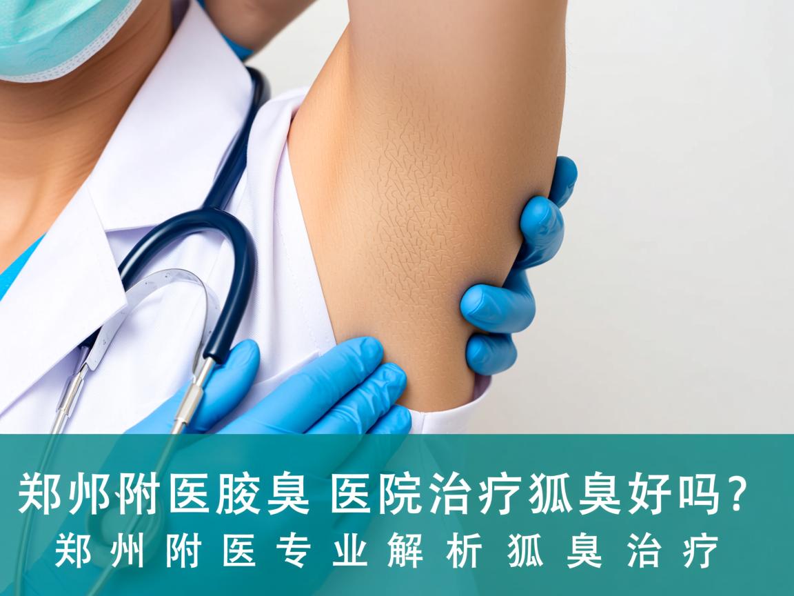 郑州附医腋臭医院治疗狐臭好吗？郑州附医专业解析狐臭治疗