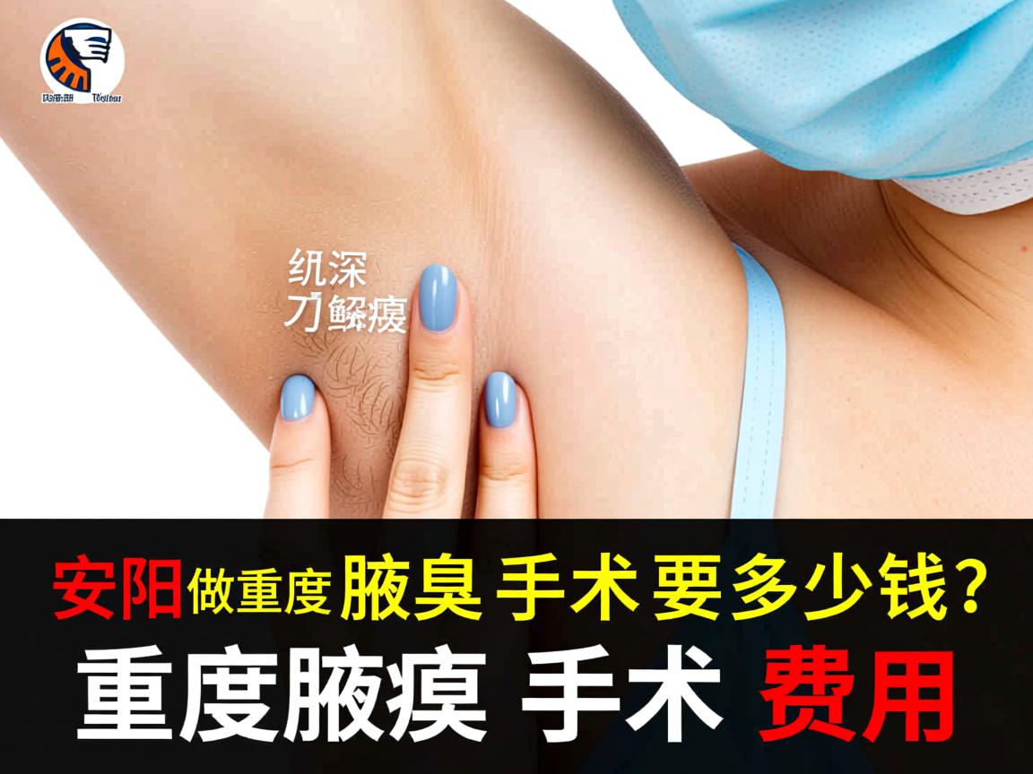 在安阳做重度腋臭手术要多少钱？深度解析重度腋臭手术费用