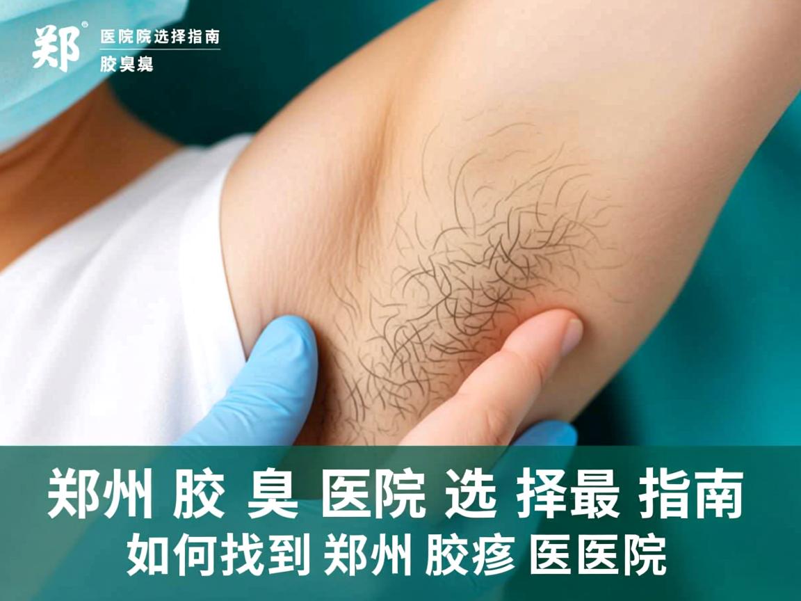 郑州腋臭医院选择指南，如何找到最好的郑州腋臭医院