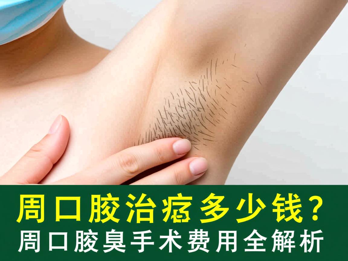 周口腋臭治疗多少钱？周口腋臭手术费用全解析