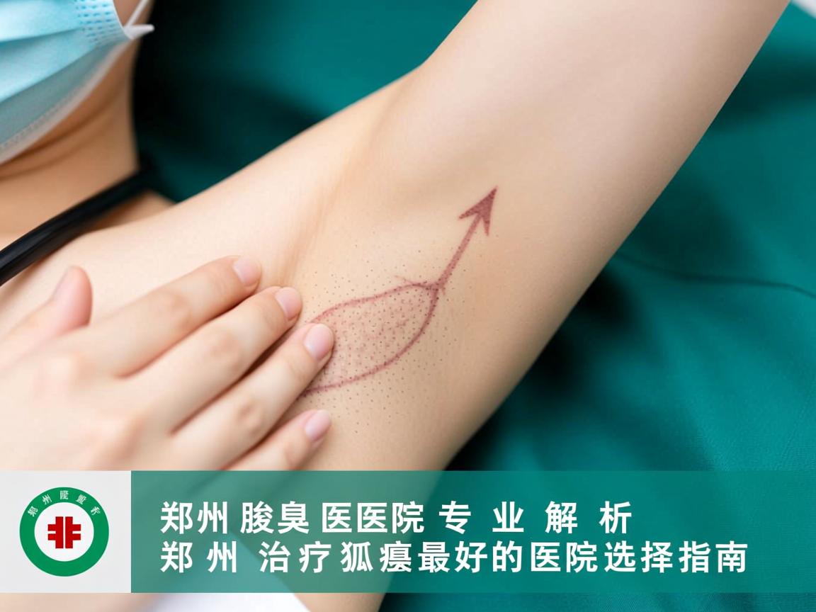 郑州腋臭医院专业解析，郑州治疗狐臭最好的医院选择指南