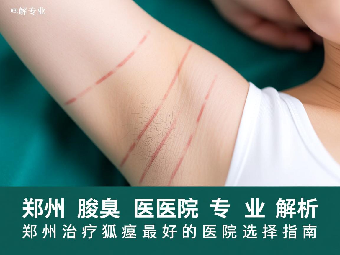 郑州腋臭医院专业解析，郑州治疗狐臭最好的医院选择指南
