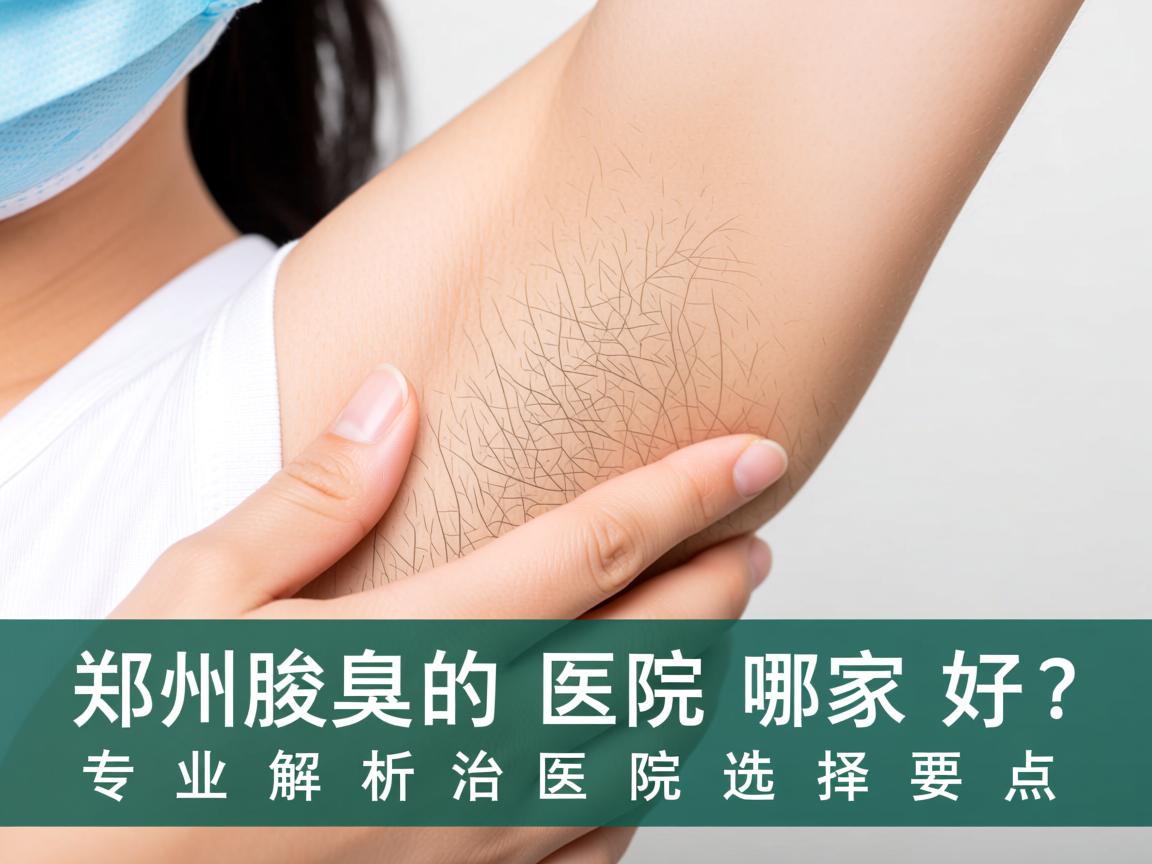 郑州治腋臭的医院哪家好？专业解析郑州治腋臭的医院选择要点