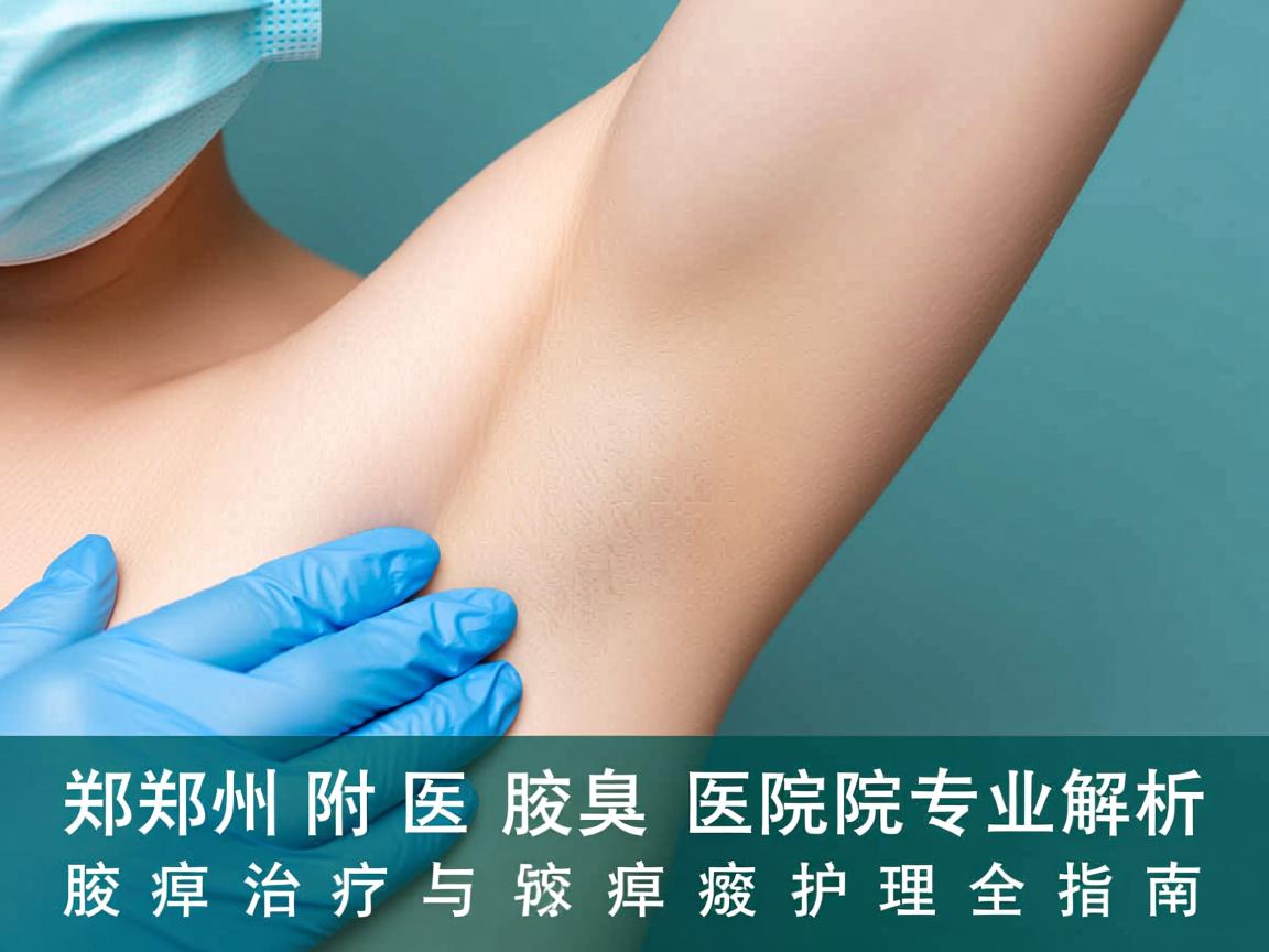 郑州附医腋臭医院专业解析，腋臭治疗与腋臭护理全指南