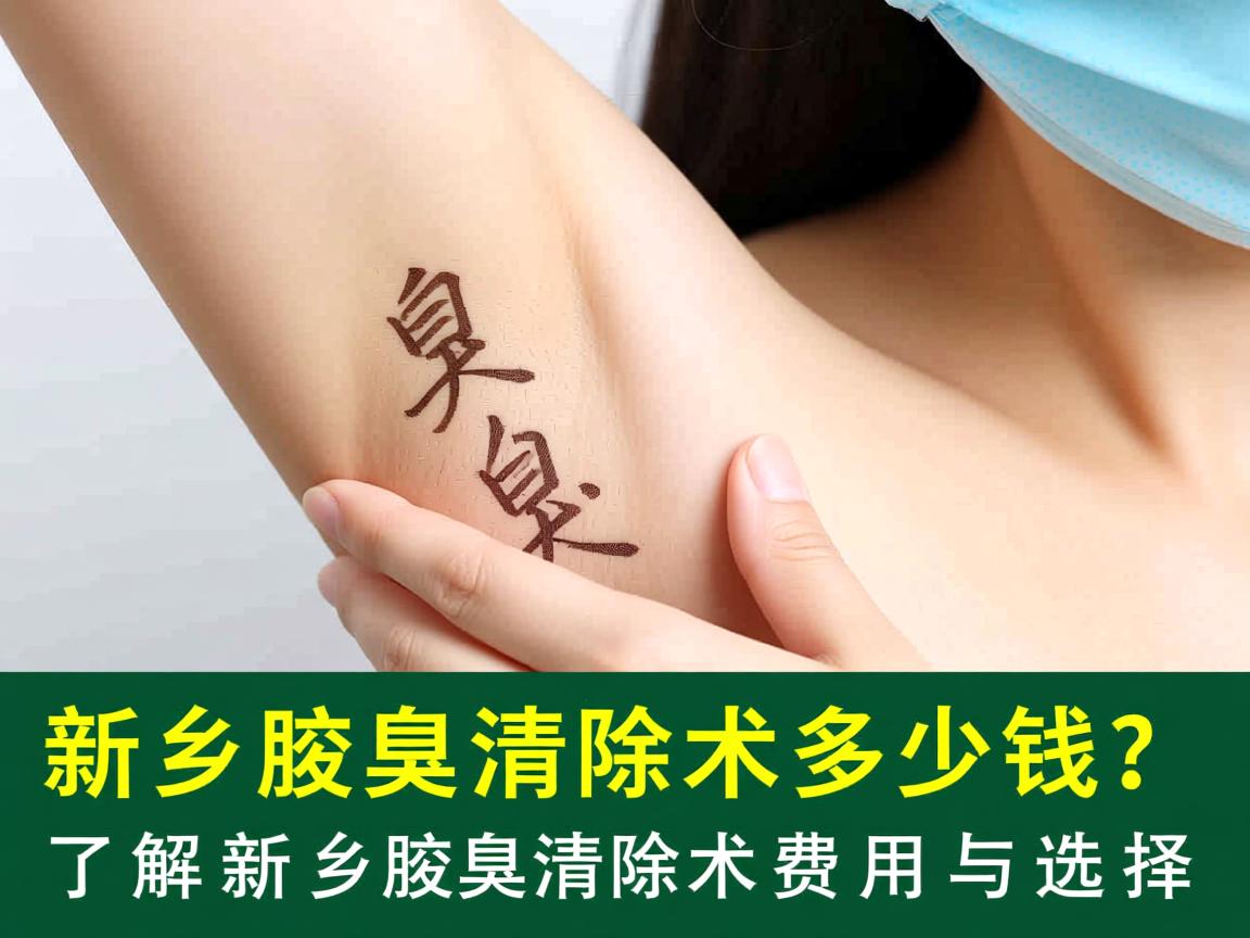 新乡腋臭清除术多少钱?了解新乡腋臭清除术费用与选择 新乡腋臭清除术多少钱?了解新乡腋臭清除术费用与选择