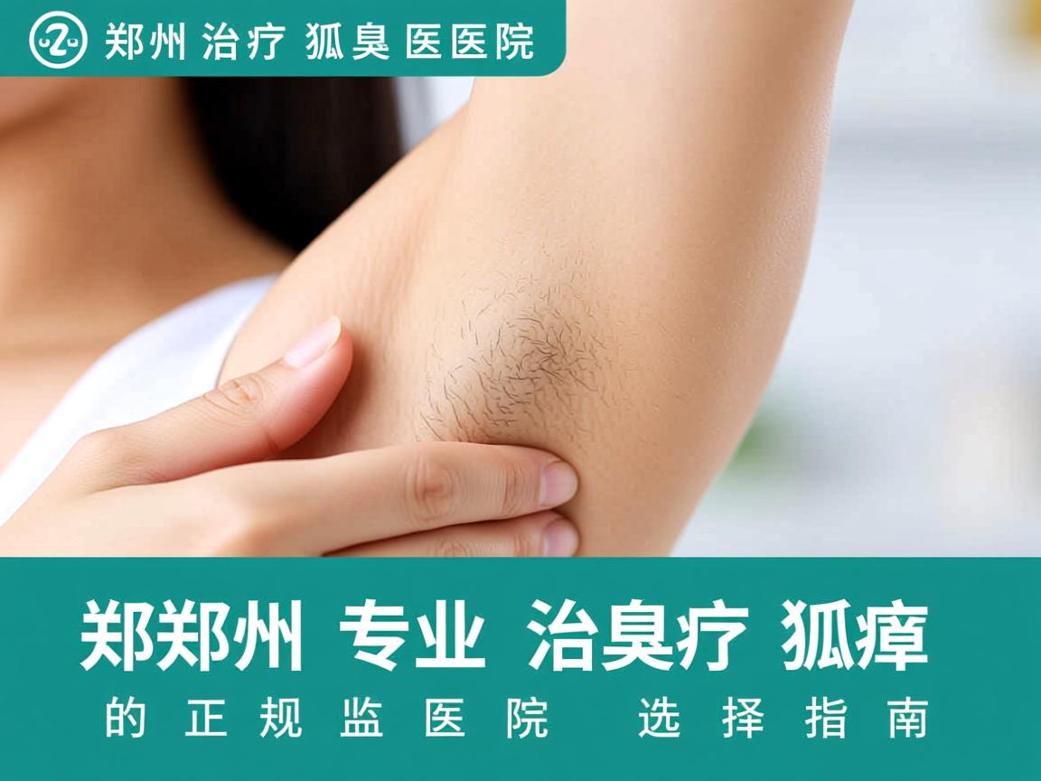 郑州治疗狐臭医院，郑州专业治疗狐臭的正规医院选择指南