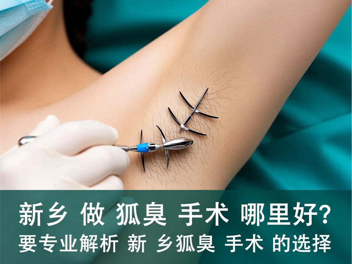新乡做狐臭手术哪里好？专业解析新乡狐臭手术的选择