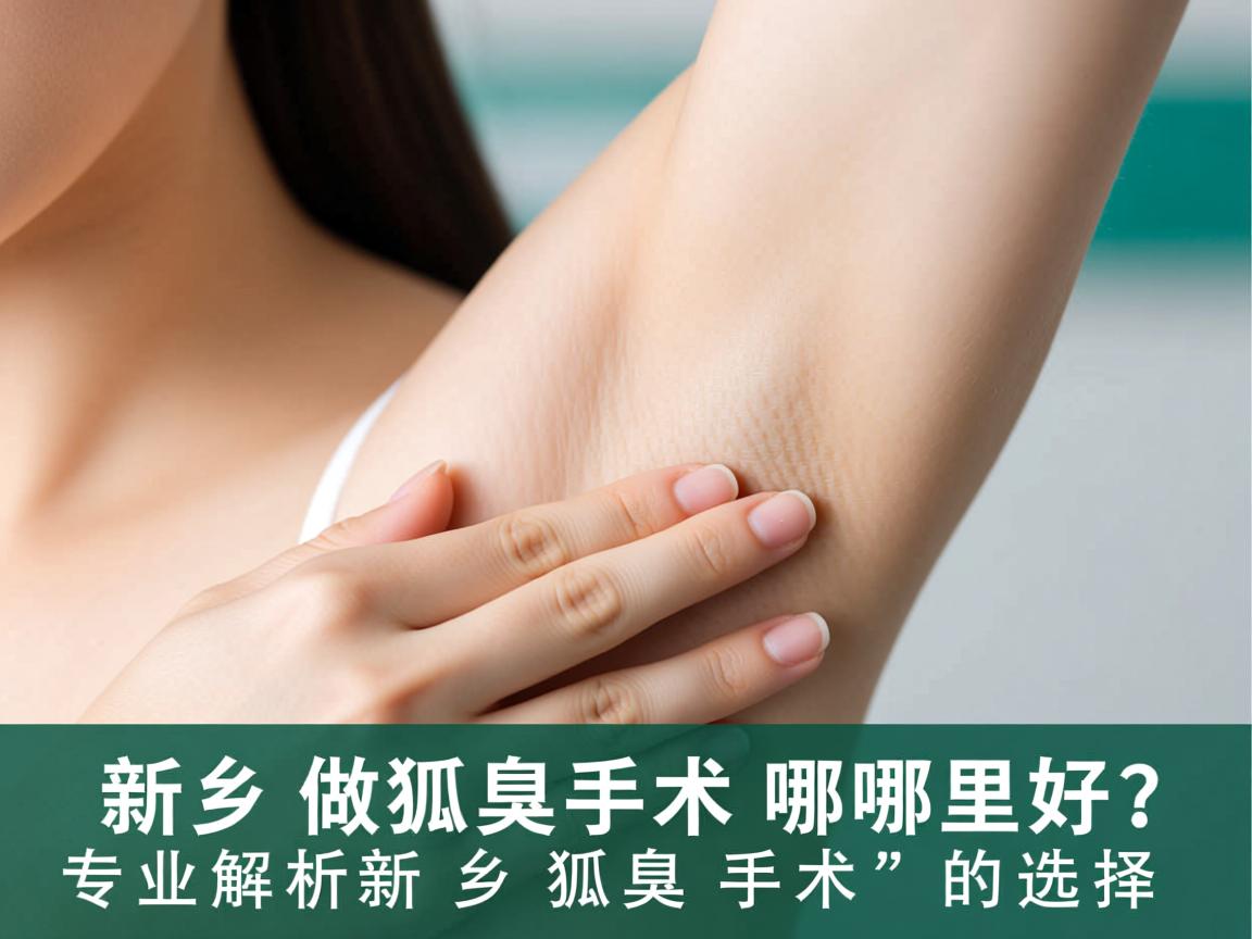 新乡做狐臭手术哪里好？专业解析新乡狐臭手术的选择