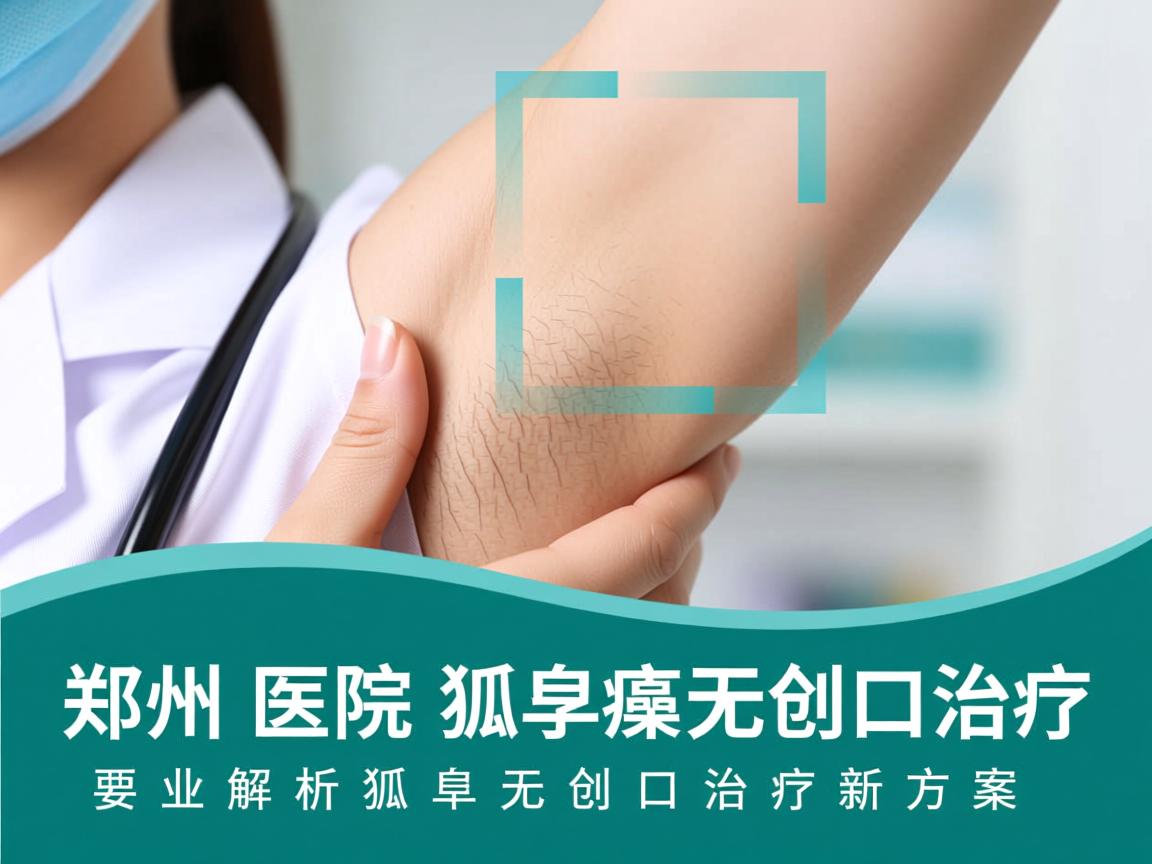 郑州医院狐臭无创口治疗，专业解析狐臭无创口治疗新方案