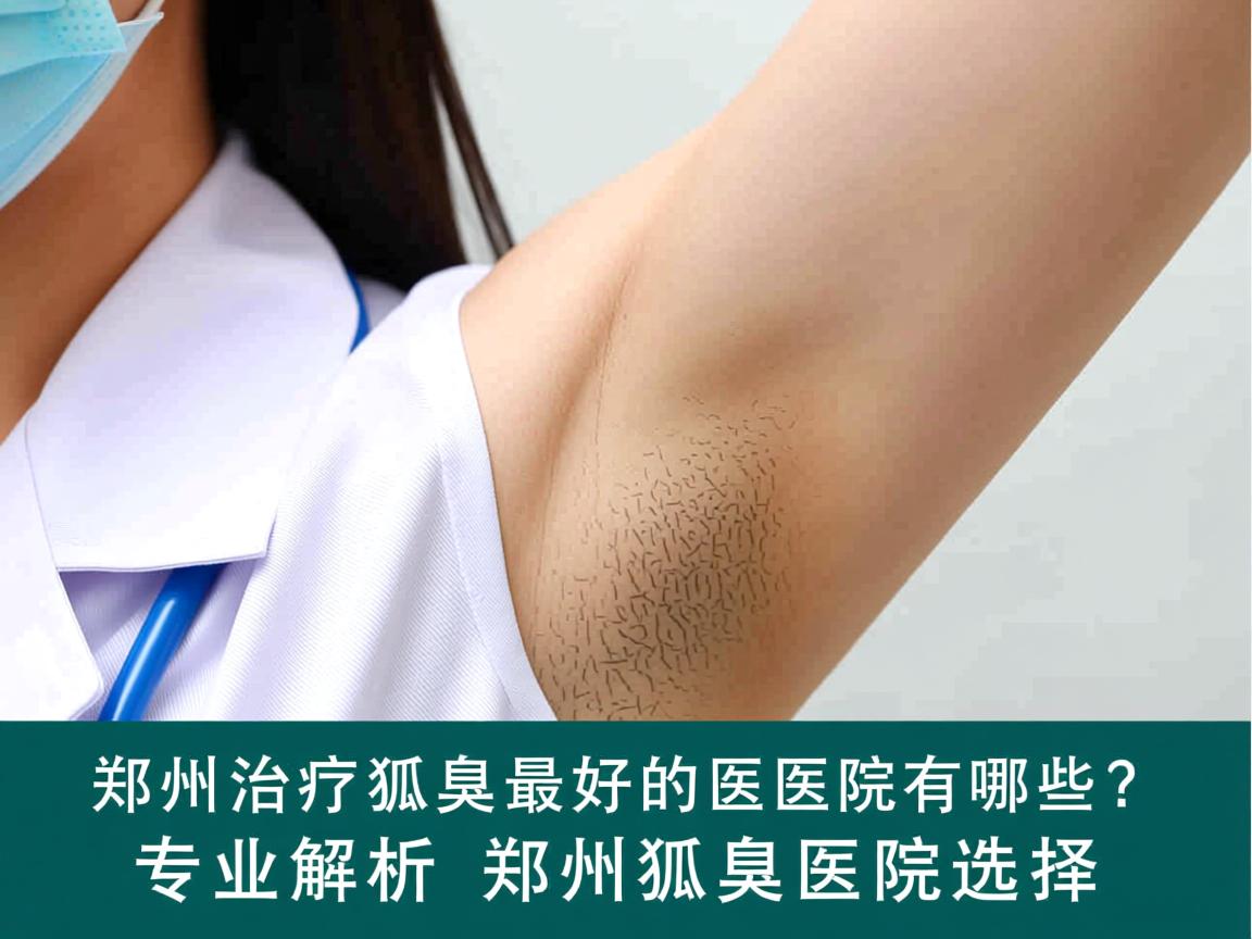 郑州治疗狐臭最好的医院有哪些？专业解析郑州狐臭医院选择