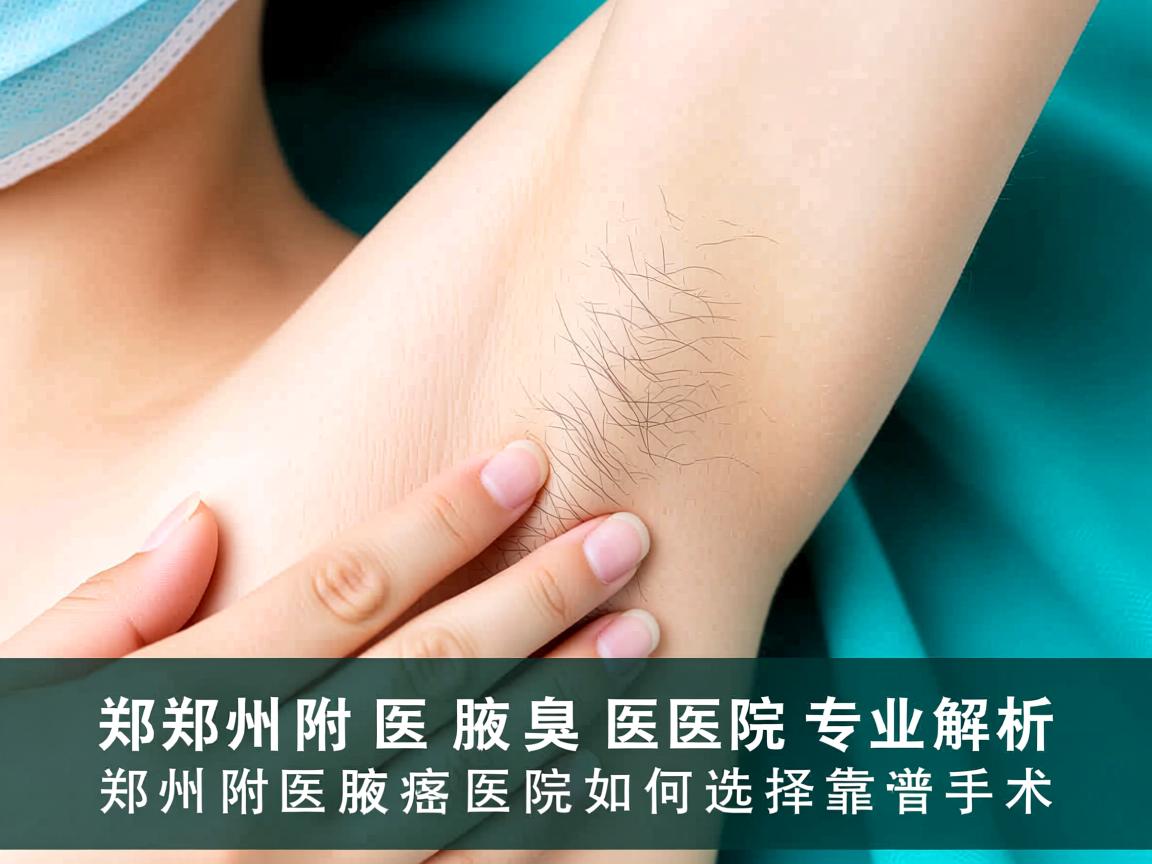 郑州附医腋臭医院专业解析，郑州附医腋臭医院如何选择靠谱手术