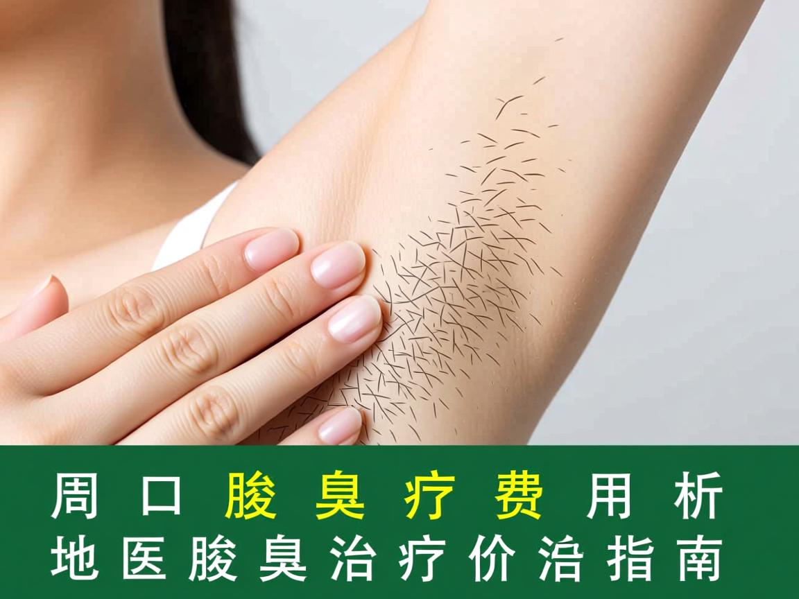 周口腋臭治疗费用解析，周口地区腋臭治疗价格指南