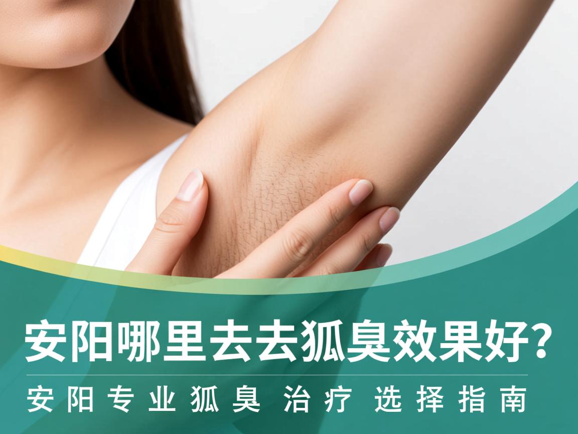 安阳哪里去狐臭效果好？安阳专业狐臭治疗选择指南
