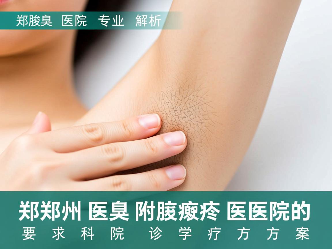 郑州腋臭医院专业解析,郑州附医腋臭医院的科学诊疗方案 郑州腋臭医院专业解析,郑州附医腋臭医院的科学诊疗方案
