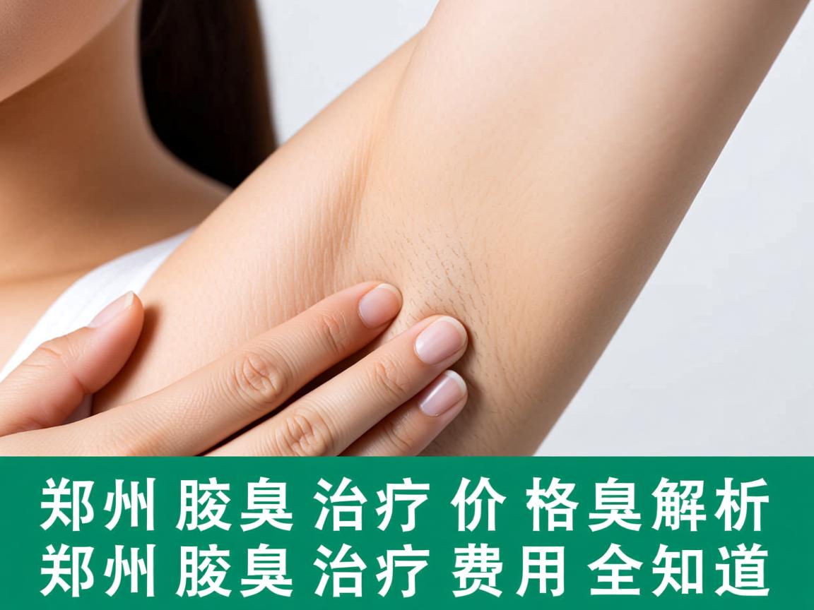 郑州腋臭治疗价格解析，郑州腋臭治疗费用全知道