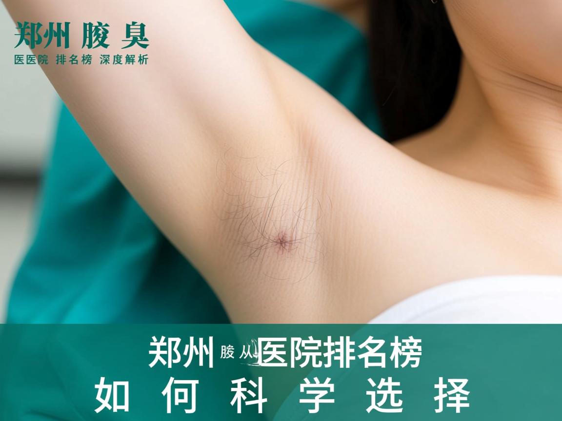 郑州腋臭医院排名榜深度解析，从郑州腋臭医院排名榜看如何科学选择