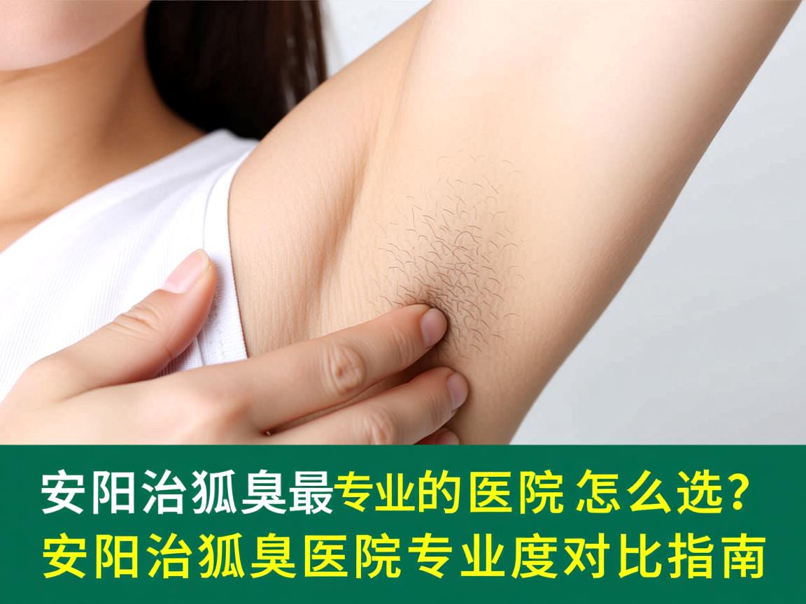 安阳治狐臭最专业的医院怎么选？安阳治狐臭医院专业度对比指南