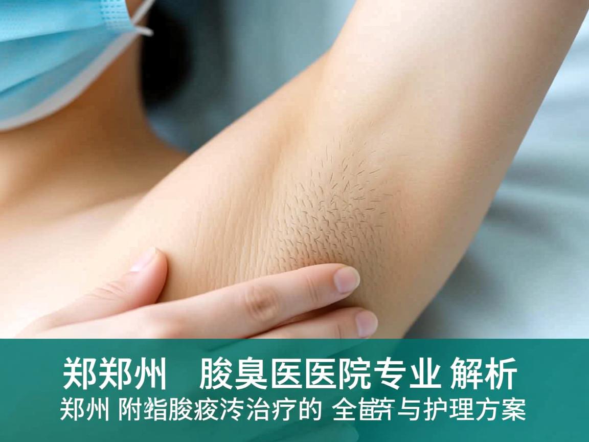 郑州腋臭医院专业解析，郑州附医腋臭治疗的全面指南与护理方案