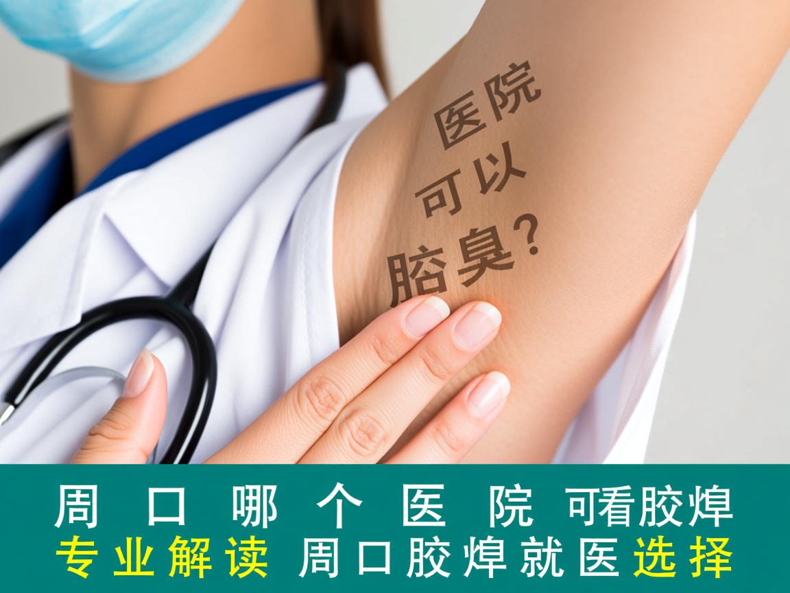 周口哪个医院可以看腋臭？专业解读周口腋臭就医选择