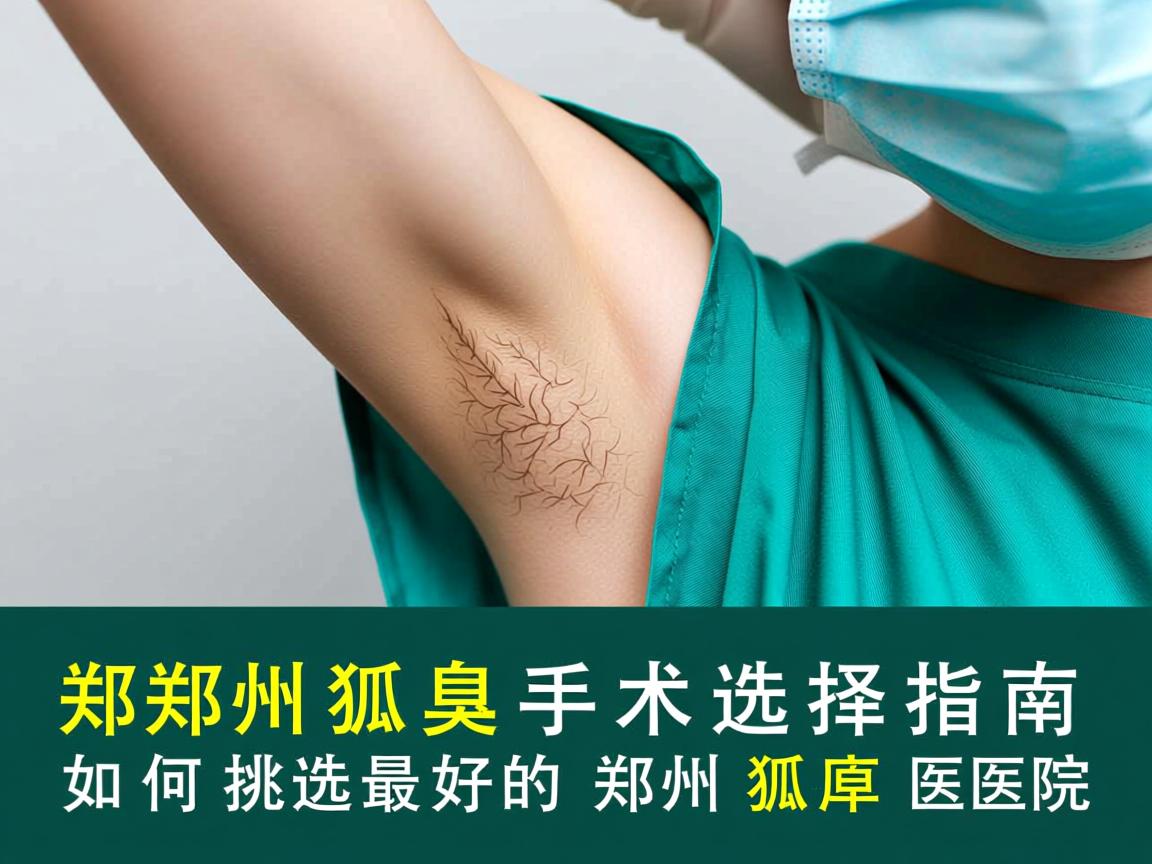 郑州狐臭手术选择指南，如何挑选最好的郑州狐臭医院